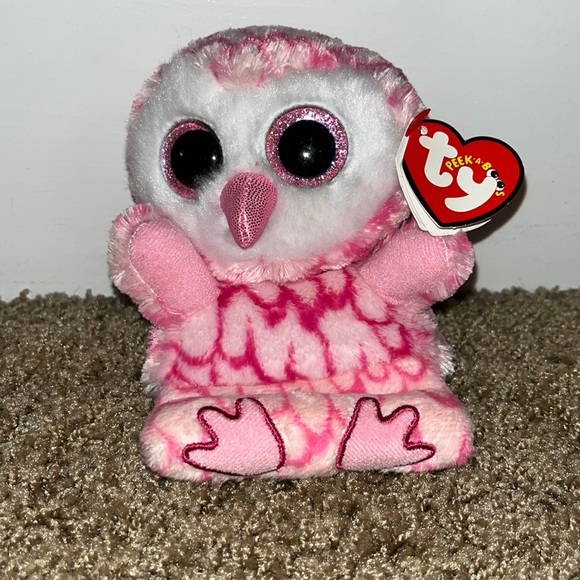 Ty Other - TY Peek-A-Boo Milly The Owl Beanie Baby